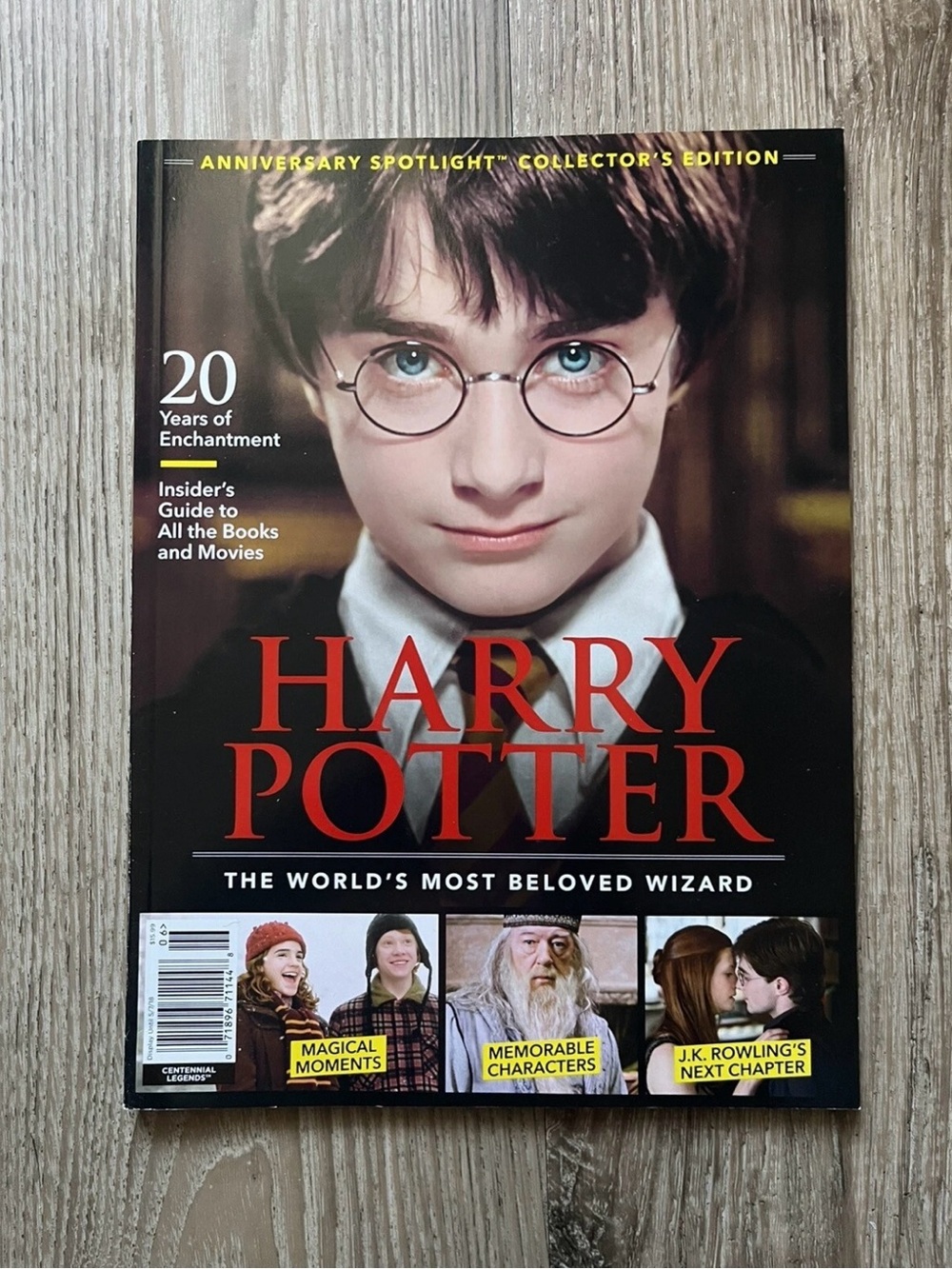 Harry Potter Centennial Legends Magazine 2018